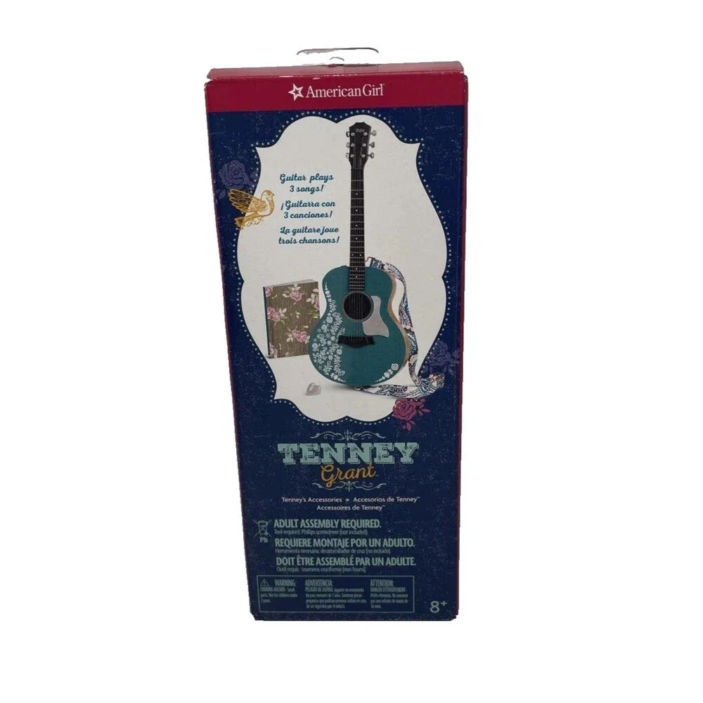 American Girl Tenney Grant Accessories Guitar Set DVM05 New Sealed NIB 18